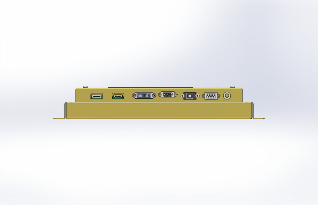 12-1 Display Assembly Connector View